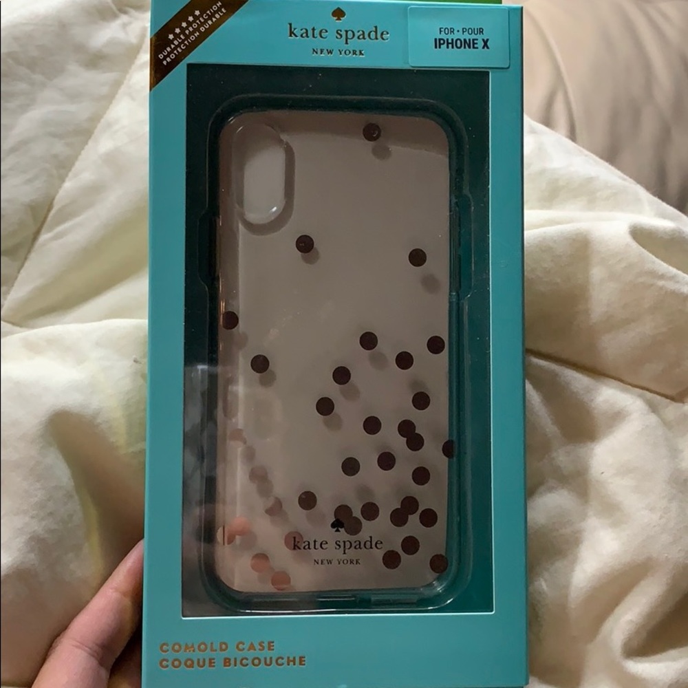 Kate Spade iPhone X cover case